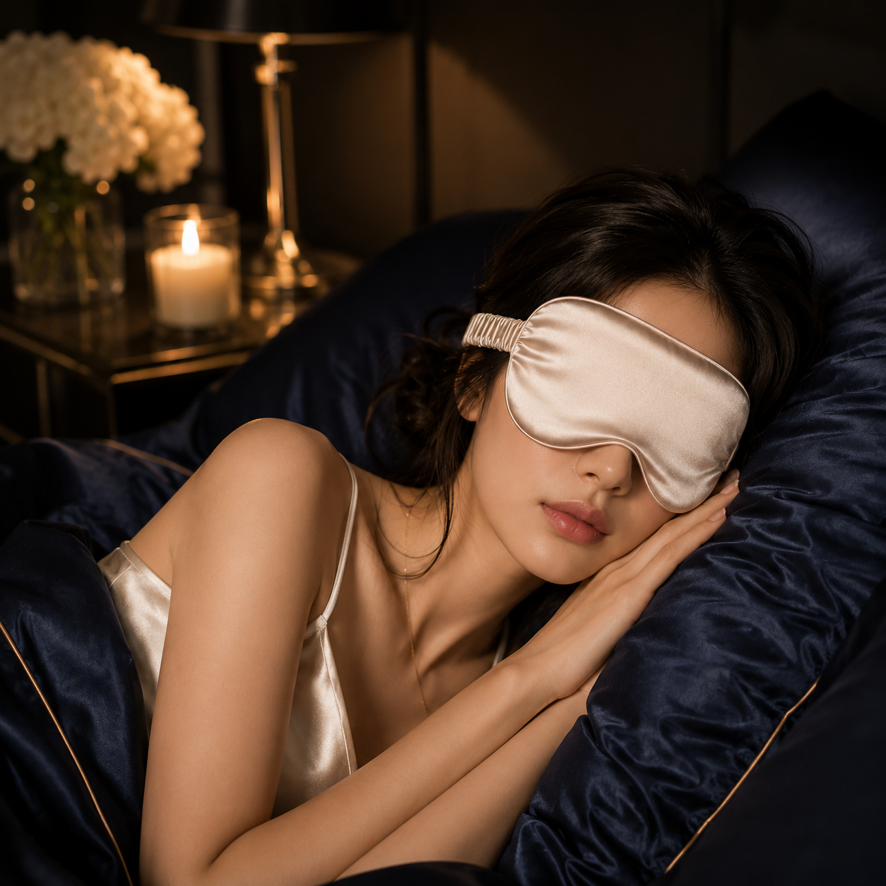 The Midnightly Silk Sleep Mask